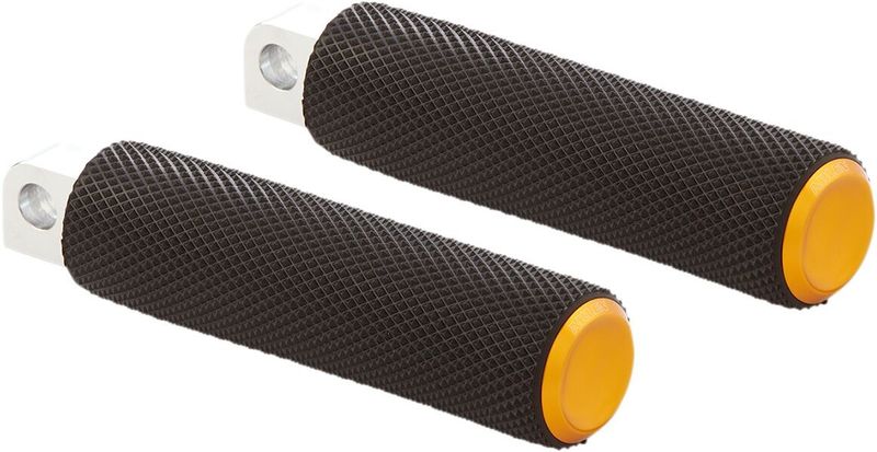 Fotpinnar Arlen Ness Fusion räfflad guld