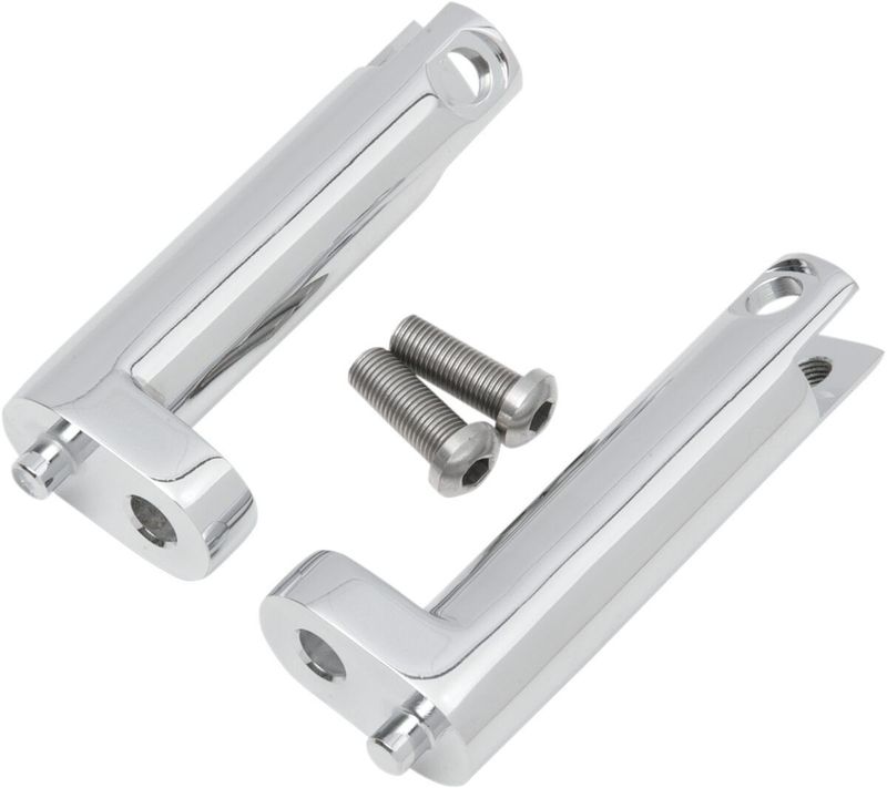 Fäste fotpinne Drag Specialties passagerare Touring 93-22, Trike 14-21 krom