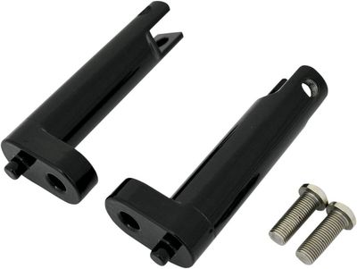 Fäste fotpinne Drag Specialties passagerare Touring 93-22, Trike 14-21 svart