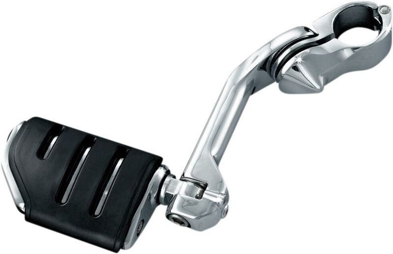 Fästen fotpinnar Kuryakyn Tour-Tech Highway justerbar lång krom