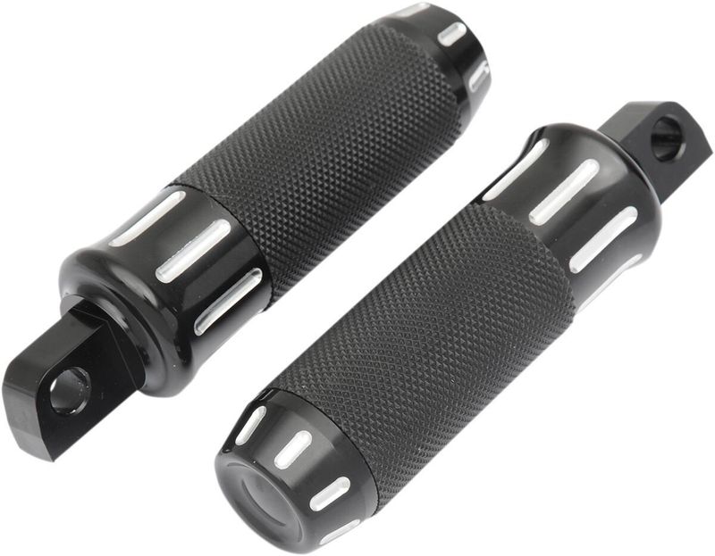 Fotpinnar Drag Specialties svart/klar