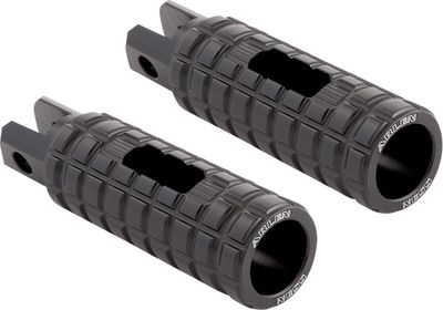 Fotpinnar Arlen Ness Speedliner svart Rider Softail 18-26 m.fl. (2-pack)