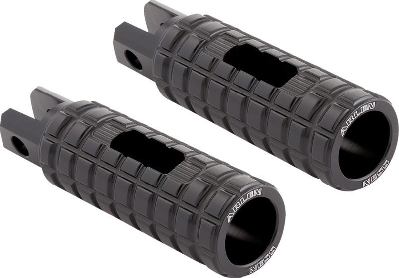 Fotpinnar Arlen Ness Speedliner svart Rider Softail 18-26 m.fl. (2-pack)
