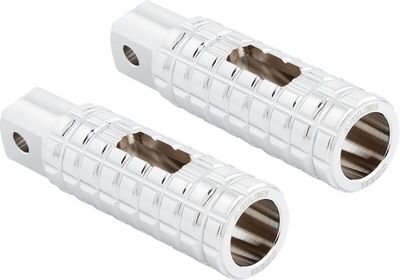 Fotpinnar Arlen Ness Speedliner Softail passenger 18-26 (2-pack) krom
