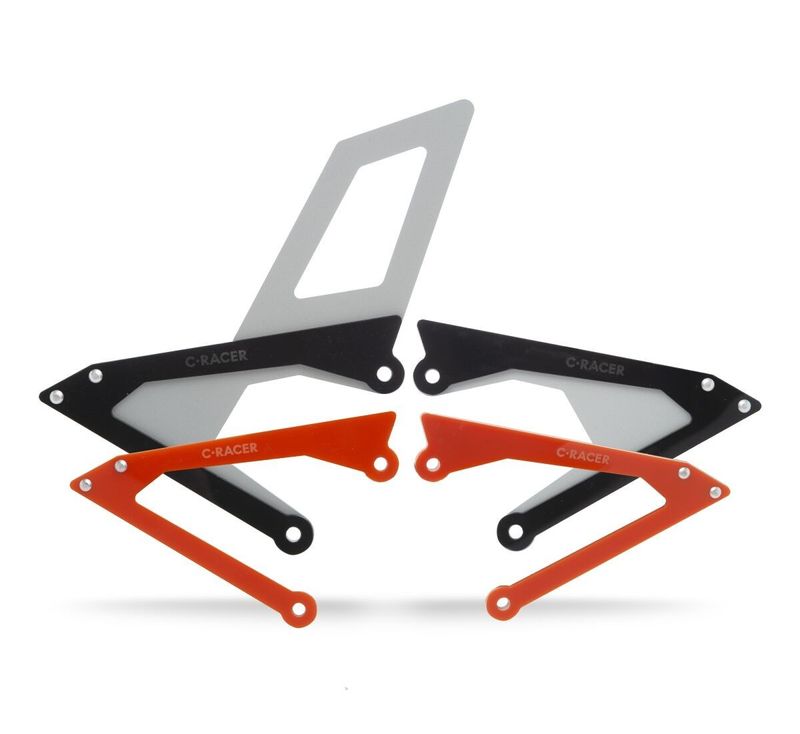 Fotpinneskydd C-Racer fram
