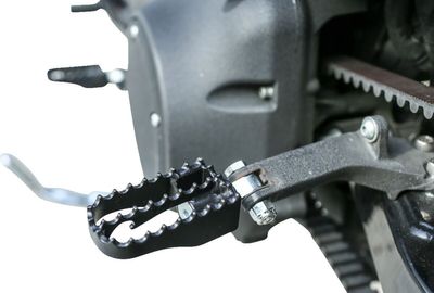 Fotpinnar Burly MX svart B13-1010B