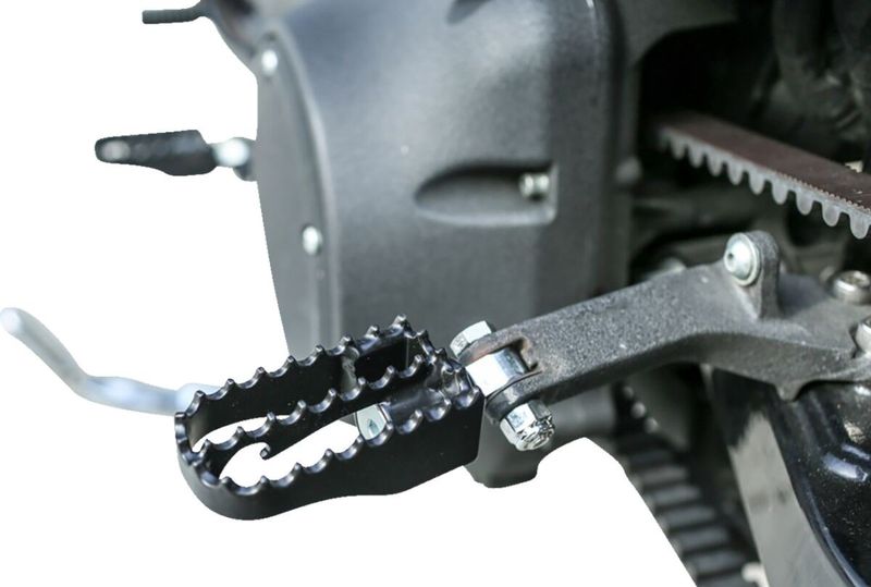 Fotpinnar Burly MX svart B13-1010B