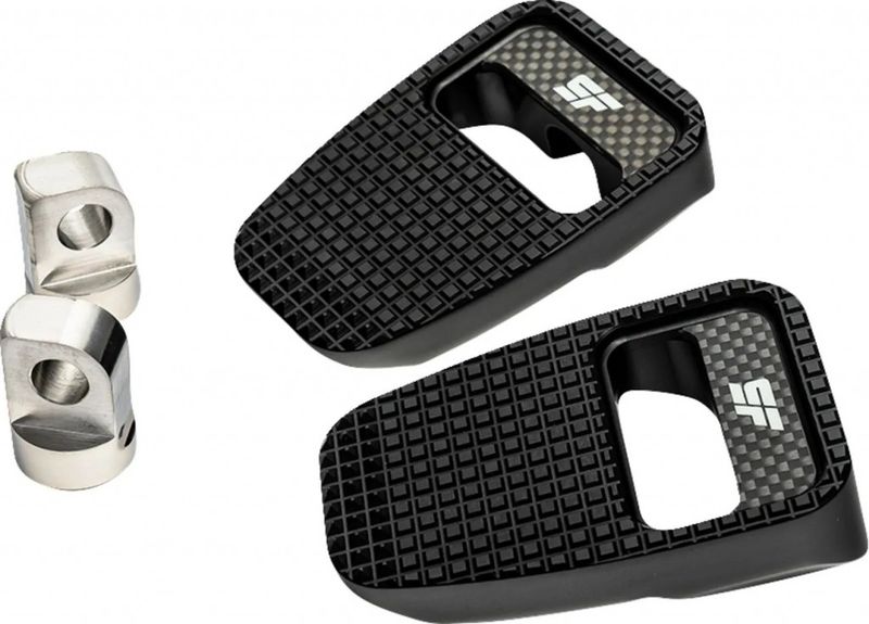 Fotpinnar Slyfox Foot svart H-D 36-24