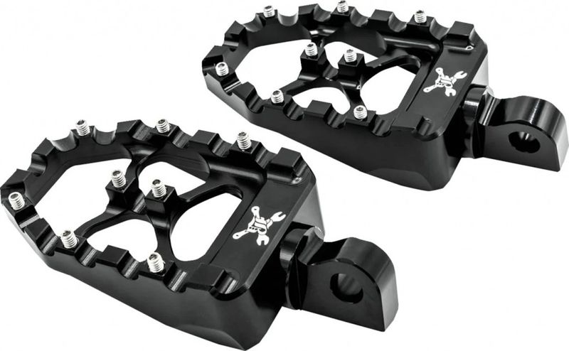 Fotpinnar Burly MX Evolution svart