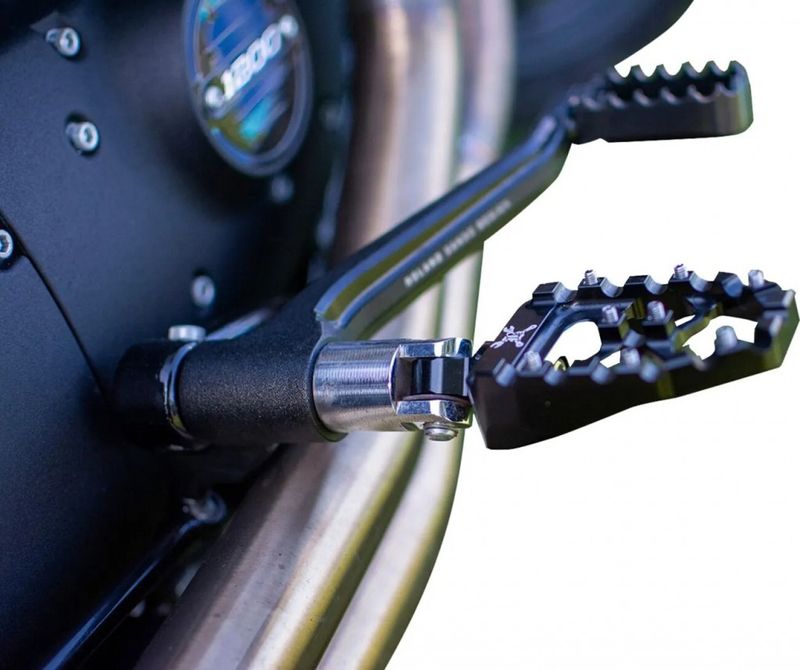 Fotpinnar Burly MX Evolution svart