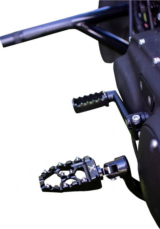 Fotpinnar Burly MX Evolution svart