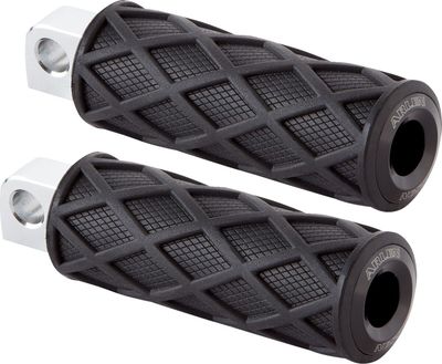 Fotpinne Arlen Ness Foot diamond svart gummi