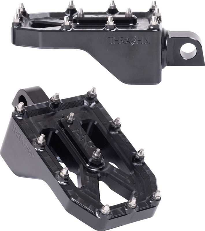Fotpinnar Thrashin Supply Aggressor H-D 72-upp svart