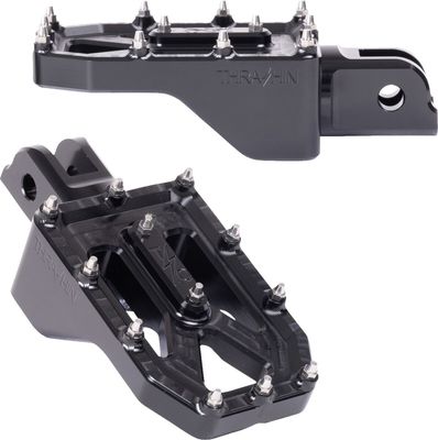 Fotpinnar Thrashin Supply Aggressor Front Softail 18-upp svart