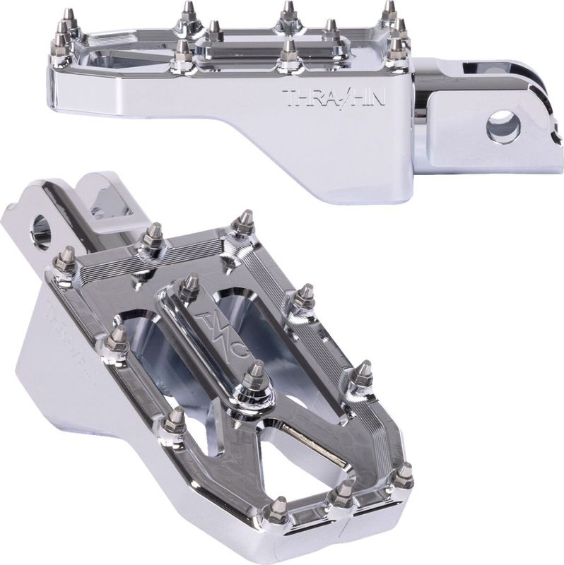 Fotpinnar Thrashin Supply Aggressor Front Softail 18-upp krom