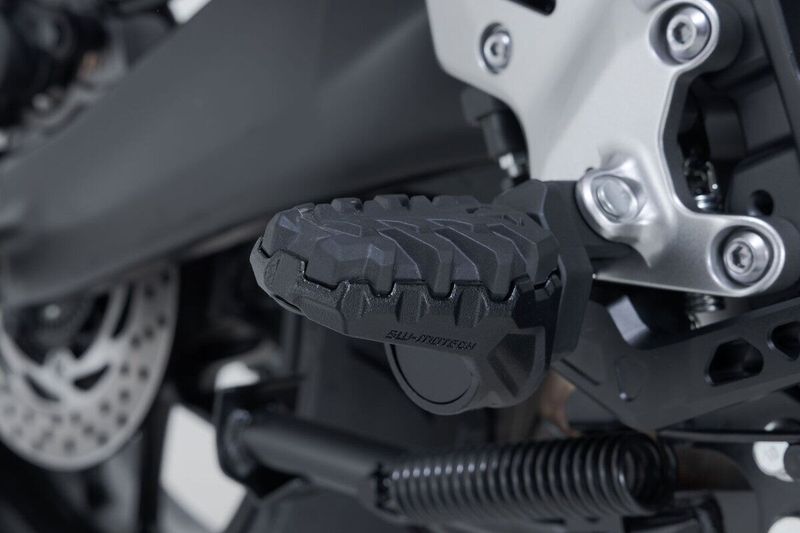 Fotstöd SW-Motech EVO svart Yamaha 24-upp
