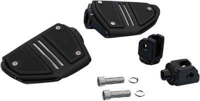 Fotpinnar Ciro Twin Rail ST svart Softail 18-upp