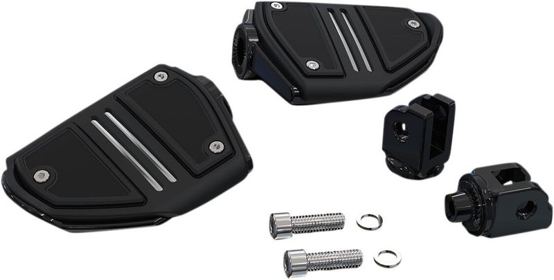 Fotpinnar Ciro Twin Rail ST svart Softail 18-upp