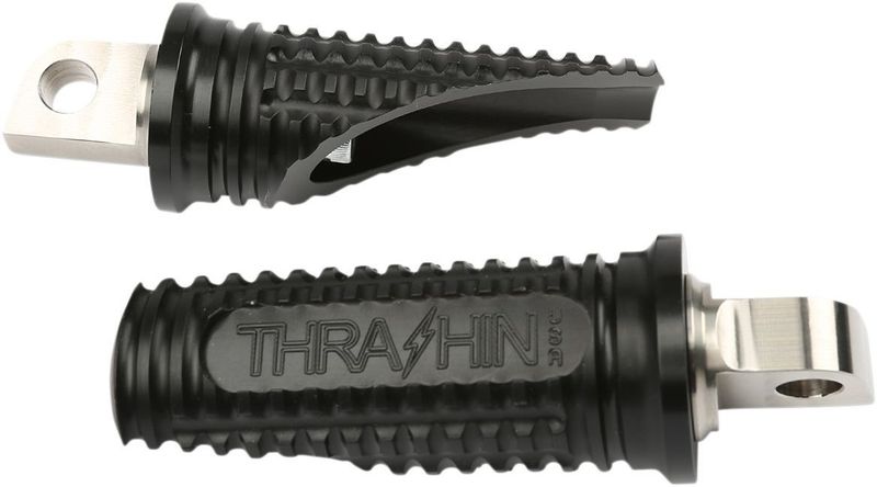 Thrashin Supply Footpegs Burn Dyna Blk Footpegs Burn Dyna Blk