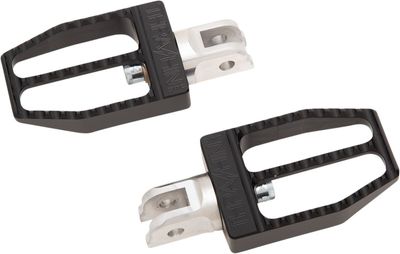 Fotpinnar Thrashin Supply Militant svart Softail 18-upp, Livewire 22-23