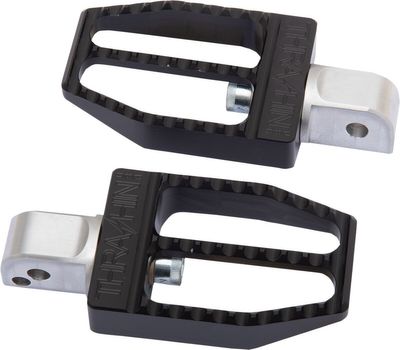 Fotpinnar Thrashin Supply Militant bak svart Softail 18-upp
