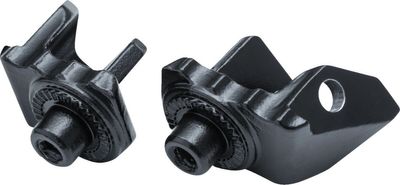 Adaptrar fotpinne Kuryakyn satinsvart BMW Driver Position: 19-20 R m.fl.