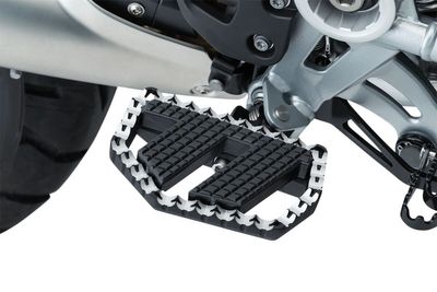 Adaptrar fotpinne Kuryakyn satinsvart BMW Driver Position: 19-20 R m.fl.