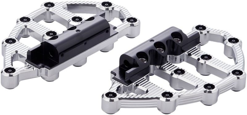 Fotplattor Arlen Ness MX Pas billet H-D 83-24 krom