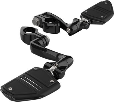 Fotplattor Ciro Mini Twin Rail svart