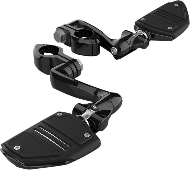 Fotplattor Ciro Mini Twin Rail svart