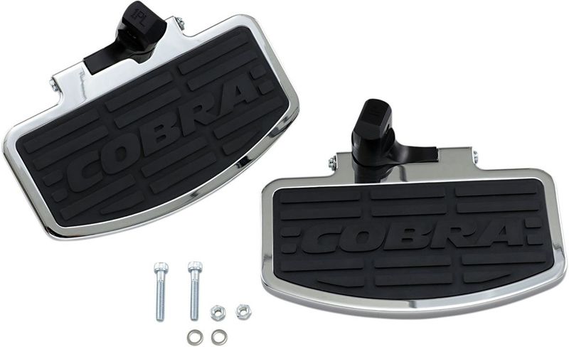 Fotplatta Cobra krom passagerare Honda VTX 1300 C 04-09