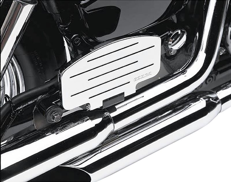 Fotplatta Cobra Swept krom passagerare Kawasaki 06-19