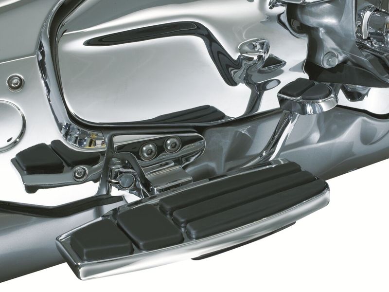 Fotplatta Kuryakyn förare krom Honda 01-17