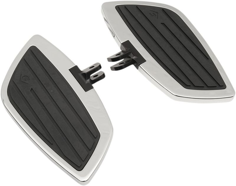 Fotplatta Cobra Swept krom fram Yamaha 08-17
