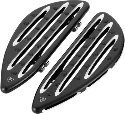 Fotplattor Arlen Ness Deep FL Softail 86-17 svart