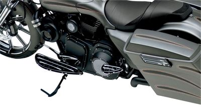 Fotplattor Arlen Ness Deep FL Softail 86-17 svart