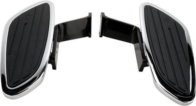 Fotplatta Cobra Swept krom Honda Sabre / Stateline 10-16