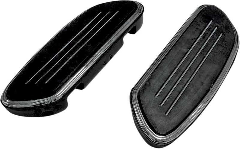 Fotplattor Drag Specialties Sweeper passagerare H-D 83-24 svart