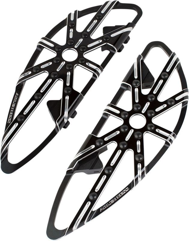 Fotplattor Arlen Ness M8 10-Gauge Softail with rider floorboards svart