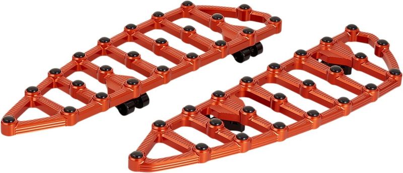Fotplattor Arlen Ness MX billet orange