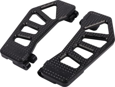 Fotplattor Thrashin Supply svart H-D 80-24