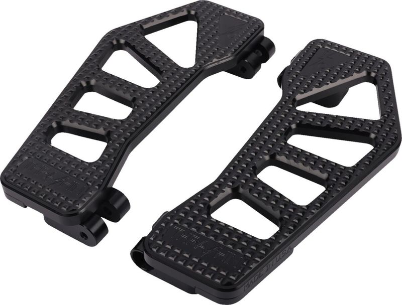Fotplattor Thrashin Supply svart H-D 80-24