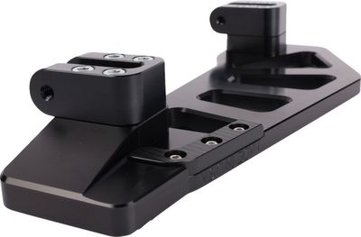 Förlängningar fotplatta Thrashin Supply Ext/lift svart H-D 84-upp