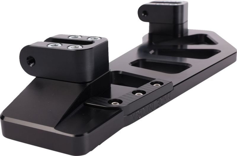 Förlängningar fotplatta Thrashin Supply Ext/lift svart H-D 84-upp