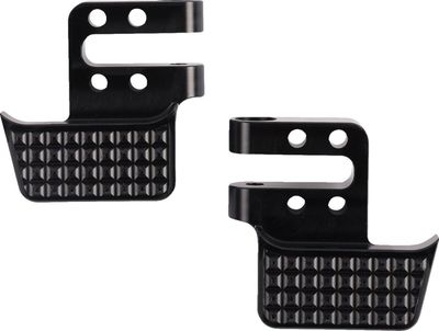 Förlängningar fotplatta Thrashin Supply Tail Ext svart H-D 84-upp