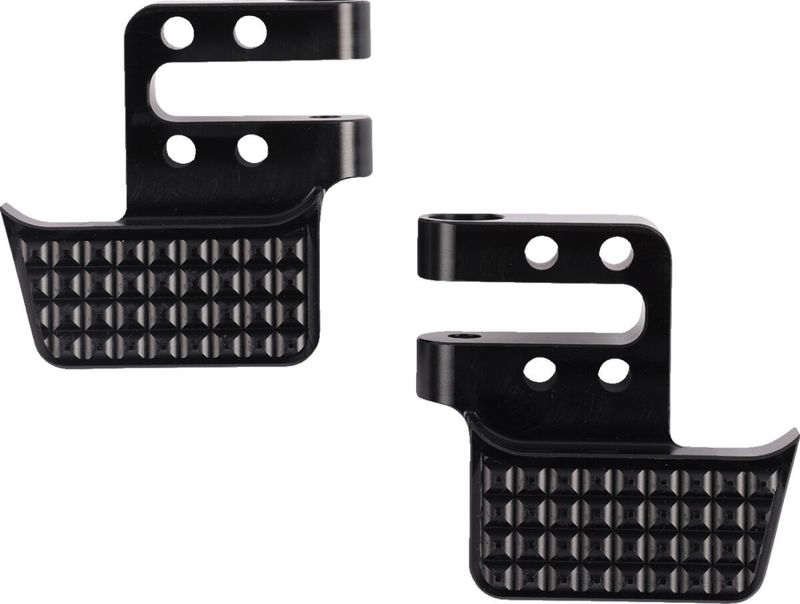 Förlängningar fotplatta Thrashin Supply Tail Ext svart H-D 84-upp