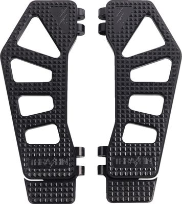 Förlängningar fotplatta Thrashin Supply Tail Ext svart H-D 84-upp