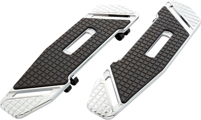 Fotplattor Arlen Ness SpeedLiner Softail 18-24 krom