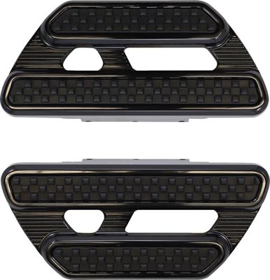 Fotplattor Arlen Ness Method All svart FLT/Touring 83-26 (2-pack)