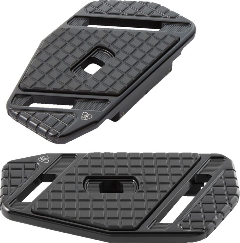 Fotplattor Arlen Ness SpeedLiner All svart FL Softail 86-17 (2-pack)